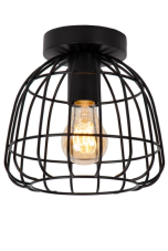 LUCIDE 00129/01/30 FILOX stropní svítidlo D200mm 1xE27 černá