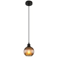 GLOBO 15638P ZUMBA závesné svietidlo D150mm 1xE27 čierna, modrá