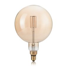 Ideal Lux 130187 LED žiarovka E27 Vintage G195 4W/320lm 2200K jantárová, globe