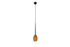 AZzardo AZ1221 DECOline Izzat 1 AMBER stropní závěsné svítidlo 1xE14 50W IP20 jantar