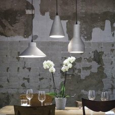 Závesné svietidlo Ideal lux 110424 OIL-2 SP1 CEMENTO 1xE27 15W