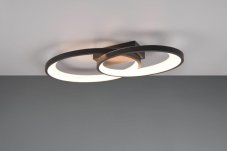 TRIO Reality R64482134 MALAGA stropné svietidlo SMD LED 25W/2900lm 3000K čierna, biela