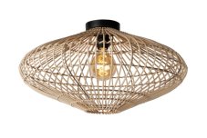LUCIDE 03135/56/72 MAGALI Přisazené stropní svítidlo E27 1x40W světlé dřevo, černá