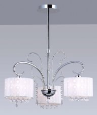 MDM1583 / 3 WH ITALUX Span glamour křišťálové závěsné svítidlo 3X40W E14 IP20