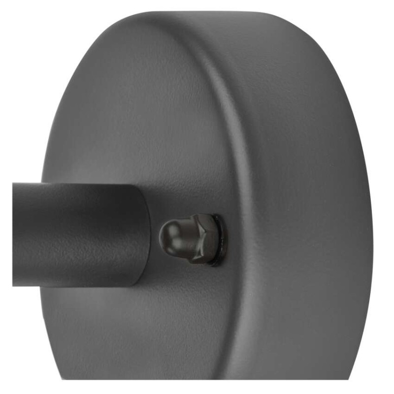 Emos ZGD010P SALVIA venkovní nástěnné svítidlo E27 208 × 160 × 285 mm  IP44 černá