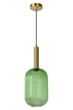 Lucide 45386/20/33 MALOTO závěsné svítidlo Ø 20cm E27 / 40W zelená / zlatá