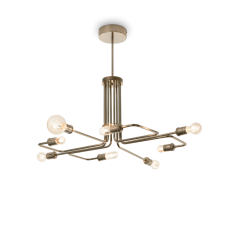 Závesné svietidlo Ideal lux 160269 TRIUMPH SP8 8xE27 60W leštený