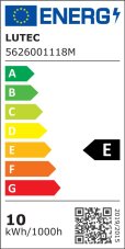 LUTEC 5626001118 TRUMPET nástěnné LED svítidlo 9,5W 4000K IP54 tmavá šedá