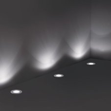Exteriérové ​​zápustné svítidlo Ideal lux 032832 PARK PT1 ROUND SMALL 1xGU10 20W IP54