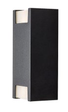 RABALUX 77055 Cernon vonkajšie nástenné svietidlo 2xGU10 IP44 čierna, biela