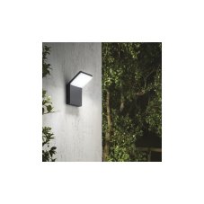 Exteriérové nástenné svietidlo Ideal lux 209845 STYLE AP1 ANTRACITE 1xLED 9W/680lm 4000K antracit IP54