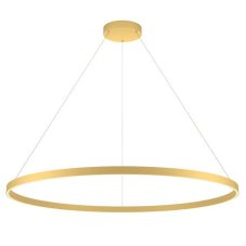 REDO 01-2883 FEBE závesné svietidlo D1200mm LED 75W/4290lm 3000K zlatá, switchdimmer