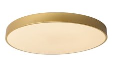 LUCIDE 79185/60/02 UNAR stropní svítidlo D600mm LED 60W/3700lm 2700K mosazná, opálová, switchdimmer