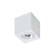 AZzardo AZ2824 Technoline BRANT SQUARE WHITE přisazené bodové svítidlo / spot 1xGU10 50W IP20 bílá