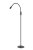LUCIDE 18756/03/30 ZOZY Stojaca lampa na čítanie  LED 3W čierna