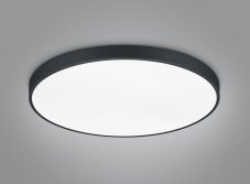 TRIO 627417532 WACO stropní svítidlo SMD LED D750mm 2x51W/6200lm 2300+3000+4000K černá matná