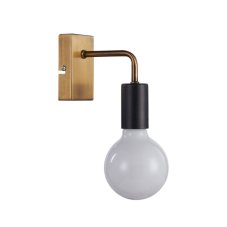 MB-H1721401-W1 G / B ITALUX Irina industriální nástěnné svítidlo 1X60W E27 IP20