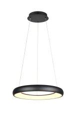 TRIO 349616032 CARDONA závesné svietidlo D620mm SMD LED 38W/4400lm 2300+3000+4000K čierna matná, switchdimmer