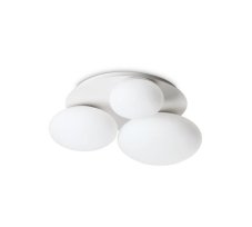 Ideal Lux 306964 NINFEA stropné svietidlo 3xGX53 biela