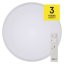 Emos ZM5162 LED LIVI stropní/nástěnné přisazené klasické svítidlo kruh průměr 400 × 85 mm 30W 1800lm 2700–6500K bílá