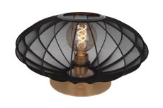 LUCIDE 03547/40/30 CORINA stolní lampička V220mm 1xE27 černá, mosazná