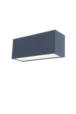 LUTEC 5189104118 GEMINI nástenné LED svietidlo 46W 4000K IP54 tmavá šedá