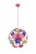Rabalux 6390 Birdy závesné svietidlo 420mm 3xE14 3x40W IP20 viacfarebná