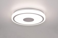 TRIO Reality R64361106 BUNDA stropné svietidlo SMD LED D330mm 16W/2000lm 4000K chrómová