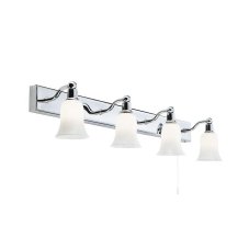 Searchlight 2934-4CC-LED BATHROOM koupelnové nástěnné svítidlo G9 4x2,5W 200 lm IP44