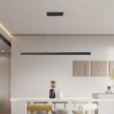Immax NEO LITE TRIANGOLO 07234L inteligentné závesné svietidlo1250mm 28W, čierna, Tuya