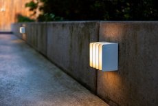 LUTEC 5289401469 GRIDY exteriérové nástěnné svítidlo LED 14,5W/700lm 3000K IP54 bílá