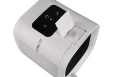 R031-01 TRIO RL ICECUBE stolový zvlhčovač vzduchu/ventilátor s RGB LED osvetlením a nádržou na vodu a dotykovým displejom IP20 biela