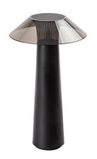 RABALUX 77062 Assen solárne dekoratívne svietidlo/lampička LED V285mm 5W/40lm 3000K IP44 čierna, dymová