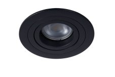 LUCIDE 22954/01/30 TUBE Zápustné bodové svietidlo GU10 1x50W čierna
