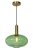LUCIDE 45386/30/33 MALOTO závesné svietidlo Ø 30cm E27/40W zelená/zlatá