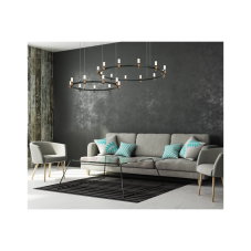 ITALUX PND-280110130-21C-MBL Alamo závěsné svítidlo LED 84W/3360lm 3000K černá matná, bronz