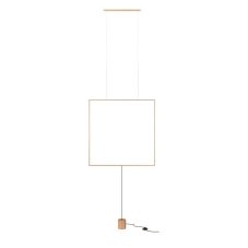 REDO 01-2135 SLICK závěsná/stojací lampa LED 37W/2235lm 3000K zlatá