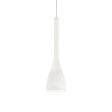 Závesné svietidlo Ideal lux 035697 FLUT SP1 SMALL BIANCO 1xE14 40W
