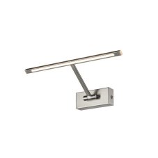 AZZARDO AZ2642 DECOline MONALISA 34 SATIN NICKEL nástenné LED svietidlo 5,4W/200lm IP20 nerez