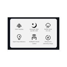 Immax 08483L IMMAX WING vonkajšie solárne nástenné svietidlo LED 4W/300lm 6500K, IP65, PIR senzor, biela