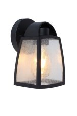 LUTEC 5273701012 KELSEY nástěnné svítidlo E27 40W IP44 matná černá