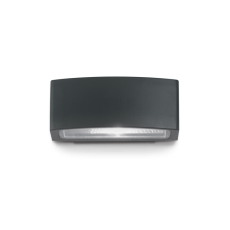 Exteriérové ​​nástěnné svítidlo Ideal lux 061597 ANDROMEDA AP1 NERO 1xE27 60W IP55 IP55