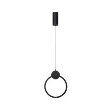 IMMAX 07233L NEO LITE OVALE Inteligentné závesné LED svietidlo 18W 26cm čierna