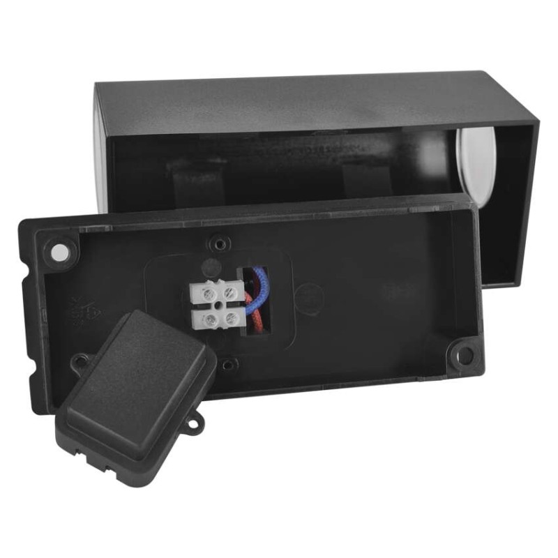 Emos ZGF020P OCULUS venkovní nástěnné svítidlo 2xGU10 88 × 67 × 153 mm  IP44 černá