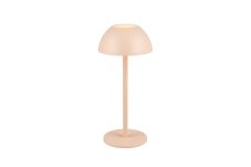 TRIO Reality R54106166 RICARDO vonkajšia dotyková stolná lampa SMD LED V300mm 1,7W/240lm 3000K IP54 piesková, nabíjateľná batéria, USB-C port