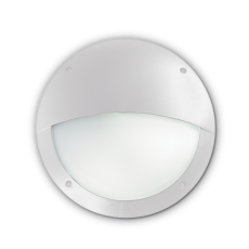 Exteriérové ​​nástěnné svítidlo Ideal lux 096681 LUCIA-2 AP1 BIANCO 1xE27 23W IP66