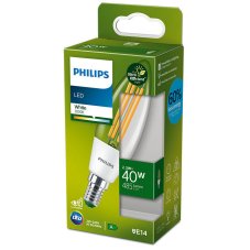 Philips 8719514435759 LED žiarovka E14 2,3W/40W 485lm 3000K B35 filament sviečka A-class