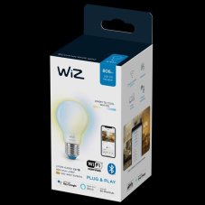 Philips WiZ Tunable white 8719514552081 LED žiarovka E27 6,7W/806lm A60 2700-6500K