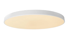 LUCIDE 79185/80/31 UNAR stropné svietidlo D800mm LED 80W/5000lm 2700K biela, switchdimmer
