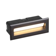 ITALUX ONFL-0352-3K Erba vonkajšie zápustné svietidlo do steny LED 5W/360lm 3000K IP65 čierna
